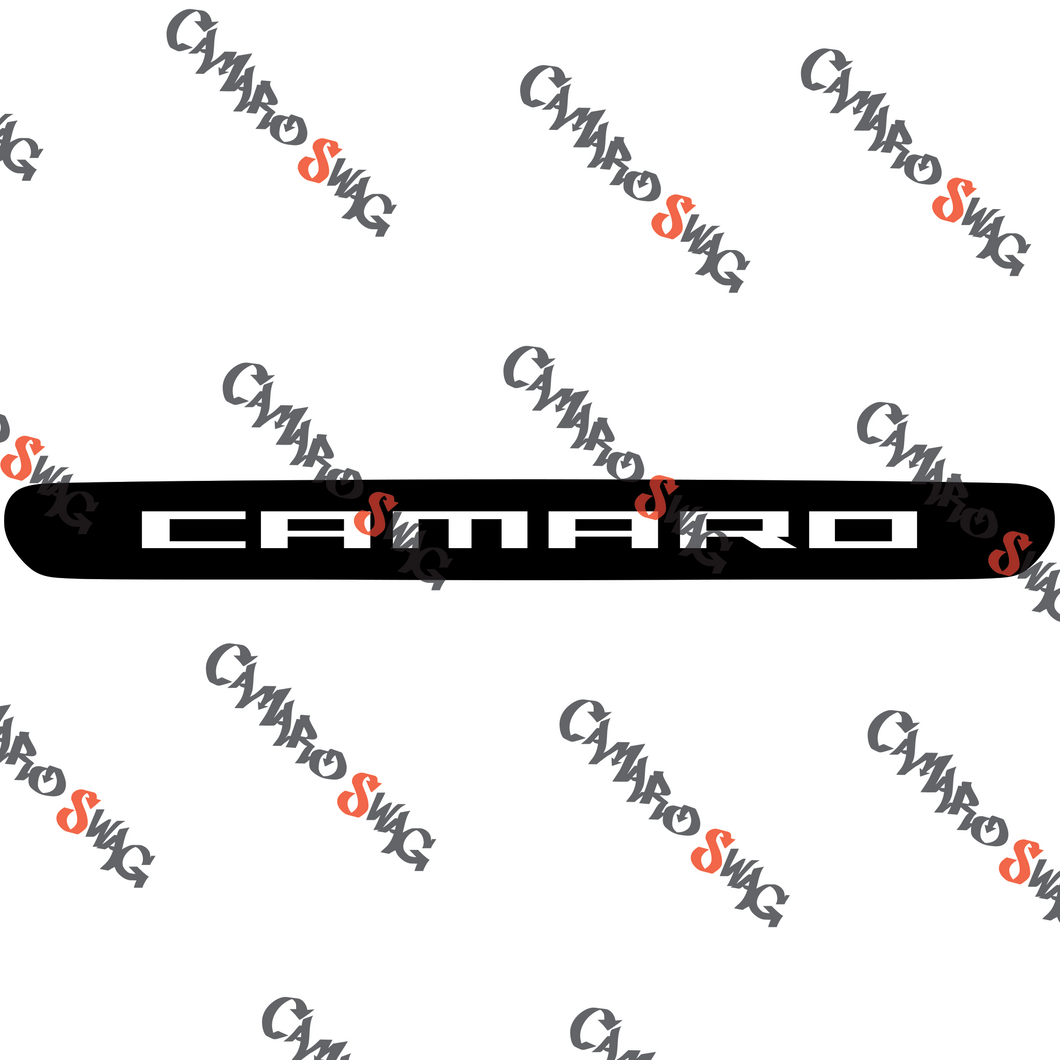 6th Gen Camaro 3rd Brake Light Overlay