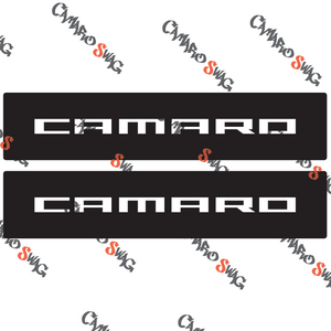 6th Gen Camaro Air Bag Warning Overlay