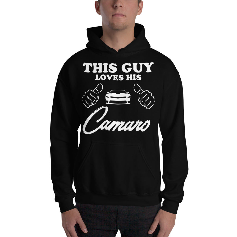 This Guy Loves His 5th Gen Camaro Hooded Sweatshirt